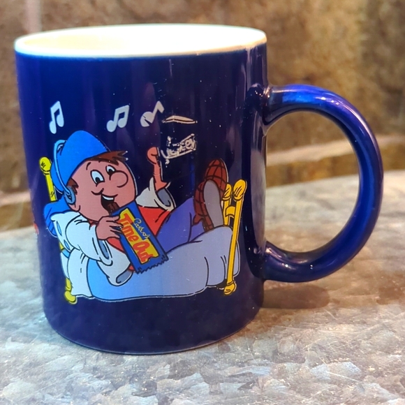 Tetley Tea Cadbury's Time Out Blue Ceramic Mug - Picture 3 of 5